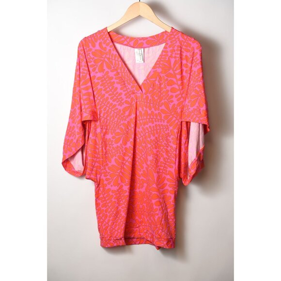 Trina Turk Playa De Flor Swim Tunic Cover Up in Multi Size S - Picture 1 of 16